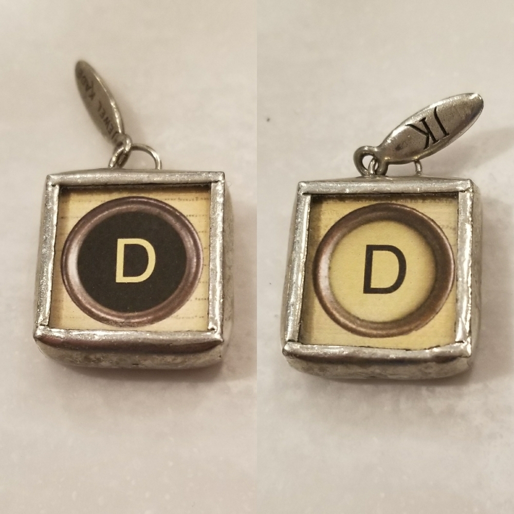 💞4 for $20💞 Typewriter Style D Pendant